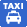 タクシーのアイコン